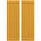 Ekena Millwork Americraft 5-Board Exterior Wood Joined Board-n-Batten Shutters w/ End Batten, ARW103BB518X46TUH, PR ARW103BB518X46TUH - alternate 1